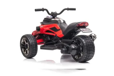 Preview: Elektro Kindermotorrad, Dreirad, 12V7A, 2 Motoren, MP3 + Leder, Mod.118